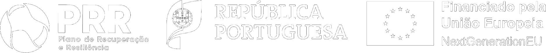 PRR — Plano de Recuperação e Resiliência · República Portuguesa · Financiado pela União Europeia NextGenerationEU